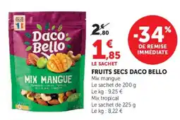Super U Daco Bello Mix mangue offre
