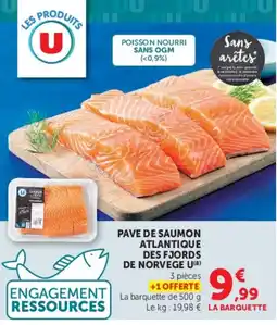 Hyper U Pave de saumon atlantique des fjords de norvege U offre