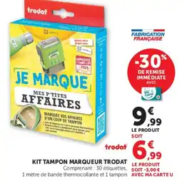 Hyper U trodat KIT TAMpon MARQUEUR offre