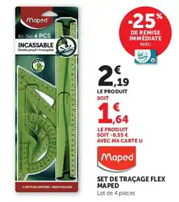 Hyper U Maped SET DE TRAÇAGE FLEX offre