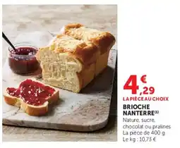 Super U Brioche Nanterre offre