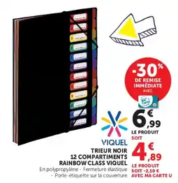 Hyper U VIQUEL TRIEUR NOIR offre