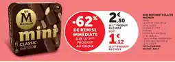 Super U Magnum mini classic offre