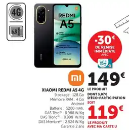 Hyper U Xiaomi redmi a5 offre