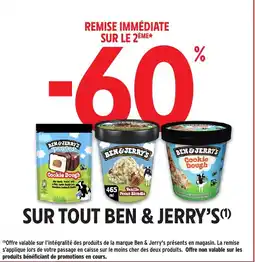 Intermarché Ben & Jerry's Cookie Dough offre