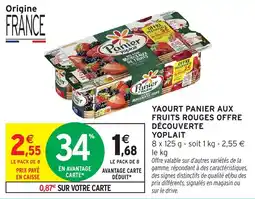 Intermarché Yoplait Yaourt Panier aux fruits rouges offre