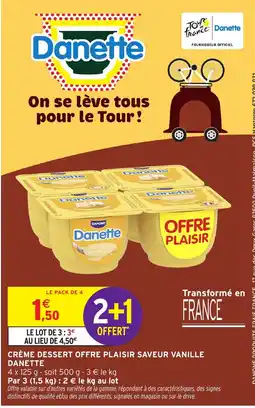 Intermarché Danette offre