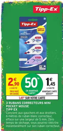 Intermarché Tipp-Ex Pocket Mouse offre