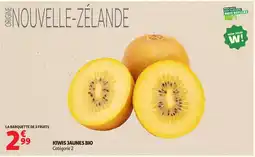 Auchan KIWIS JAUNES BIO offre
