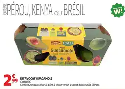 Auchan Old El Paso Kit avocat guacamole offre