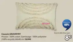 JYSK Coussin GRAVMYRT offre
