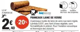 E.Leclerc Brico KNAUF INSULATION PANNEAUX LAINE DE VERRE offre