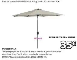 JYSK HALK Parasol offre