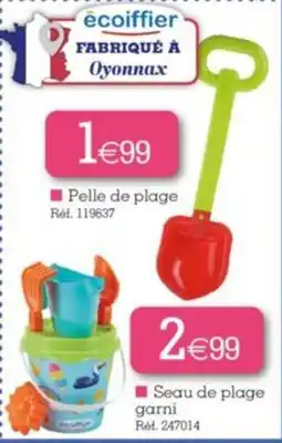 Kandy écoiffier Pelle de plage offre