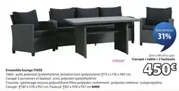 JYSK THISE Ensemble lounge offre