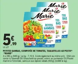 E.Leclerc Express Marie PETITES GAMBAS offre