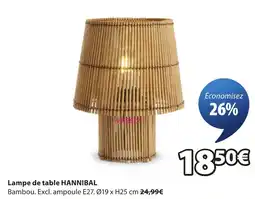 JYSK HANNIBAL Lampe de table offre