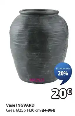 JYSK INGVARD Vase offre