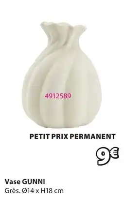 JYSK GUNNI Vase offre