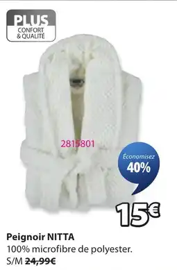 JYSK Peignoir NITTA offre