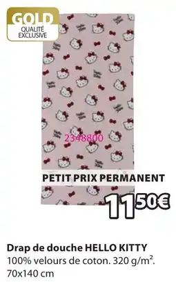 JYSK HELLO KITTY Drap de douche offre