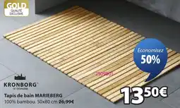 JYSK KRONBORG Tapis de bain MARIEBERG offre