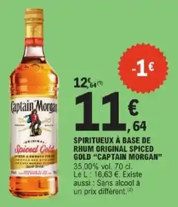 E.Leclerc Express Captain Morgan Spiced Gold offre
