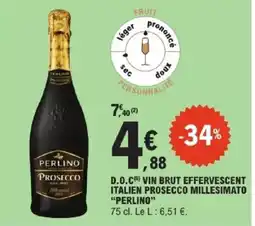 E.Leclerc Express PERLINO Prosecco offre