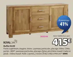 JYSK ROYAL OAK Buffet OLDE offre