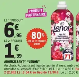 E.Leclerc Express Lenor Adoucissant offre