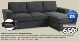 JYSK Vejlby canapé convertible avec méridienne offre