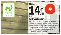 E.Leclerc Brico CLIN LOUISIANE offre