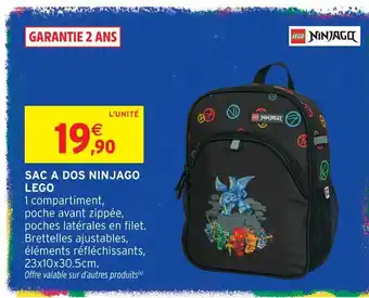 Lego sac à dos ninjago