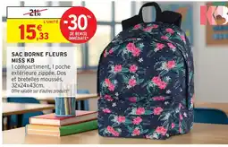 Intermarché Hyper Miss kb sac borne fleurs offre