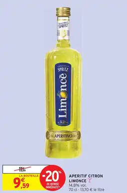 Intermarché Hyper Limonce aperitif citron offre