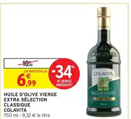 Intermarché Colavita huile d'olive vierge extra sélection classique offre