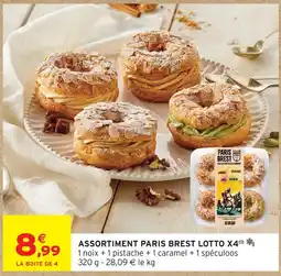 Intermarché Assortiment paris brest lotto x4 offre