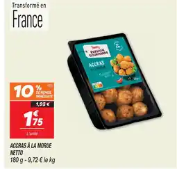 Netto Netto accras à la morue offre
