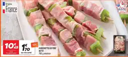 Netto Netto 8 brochettes de porc offre