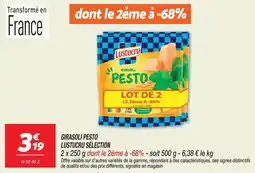 Netto Lustucru girasoli pesto offre
