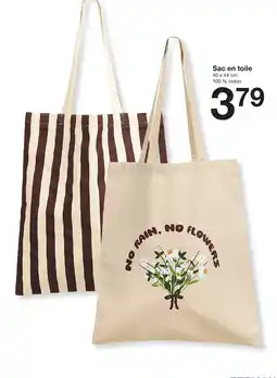 Zeeman Sac en toile offre