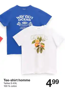 Zeeman ZEEMAN Tee-shirt homme offre