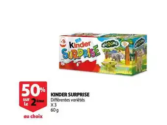 Auchan Direct Kinder Surprise offre