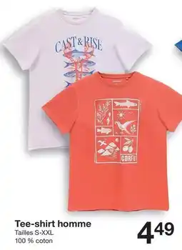 Zeeman Tee-shirt homme offre