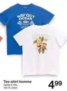 Zeeman Way - tee-shirt homme offre