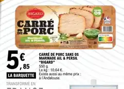 E.Leclerc BIGARD CARRÉ DE PORC offre