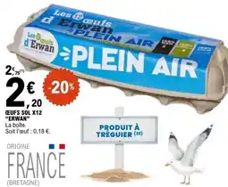 E.Leclerc Les œufs d'Erwan offre
