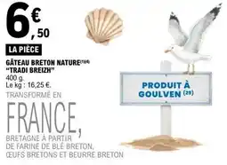 E.Leclerc Gâteau Breton Nature offre