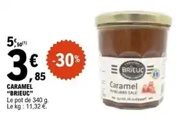 E.Leclerc Brieuc caramel offre