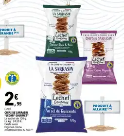 E.Leclerc Lechef Gourmet Chips de sarrasin offre